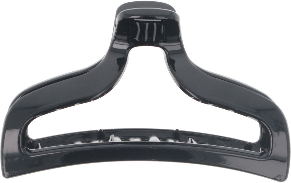 Solida Haarklammer 9,5 cm schwarz shiny