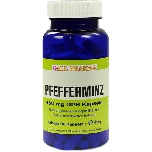 Hecht-Pharma GmbH Pfefferminz 450 mg Gph Kapseln 06922901