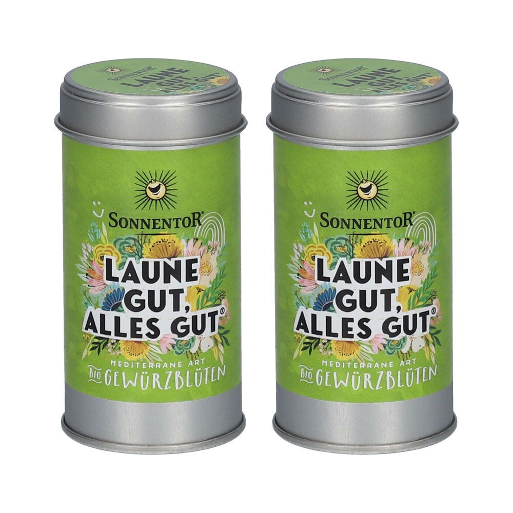 2x Sonnentor Gewbluezu BIO Laun 2x25 g Pulver