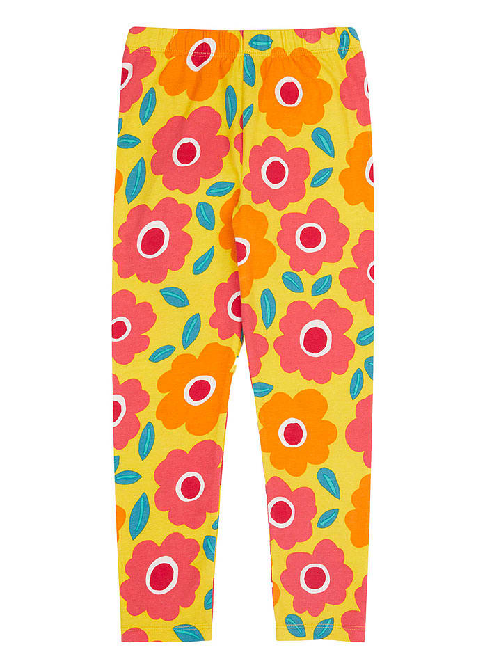 Frugi Leggings "Libby" in Gelb/ Bunt - 134/140
