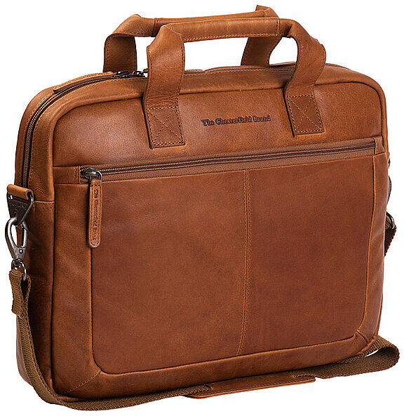 THE CHESTERFIELD BRAND Ledertasche - Laptoptasche CALVI camel EG
