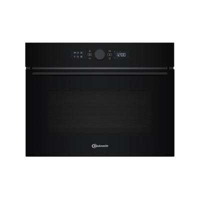 BAUKNECHT Backofen mit Mikrowelle "BCW56HMSK", schwarz, B:55,9cm H:45,5cm T:54,3cm, Backöfen, SoftClose sorgt für ein sanftes, lautloses Schließen der Backofentür