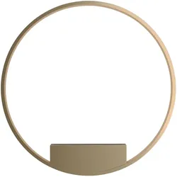 Maytoni, Deckenleuchte, Rim LED Wandleuchte, Wandlampe 51W Messing 85Ra Warmweiss (2400 lm)
