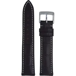 Meistersinger Kalbsleder mit Krokoprägung  SG02W - dunkelbraun
