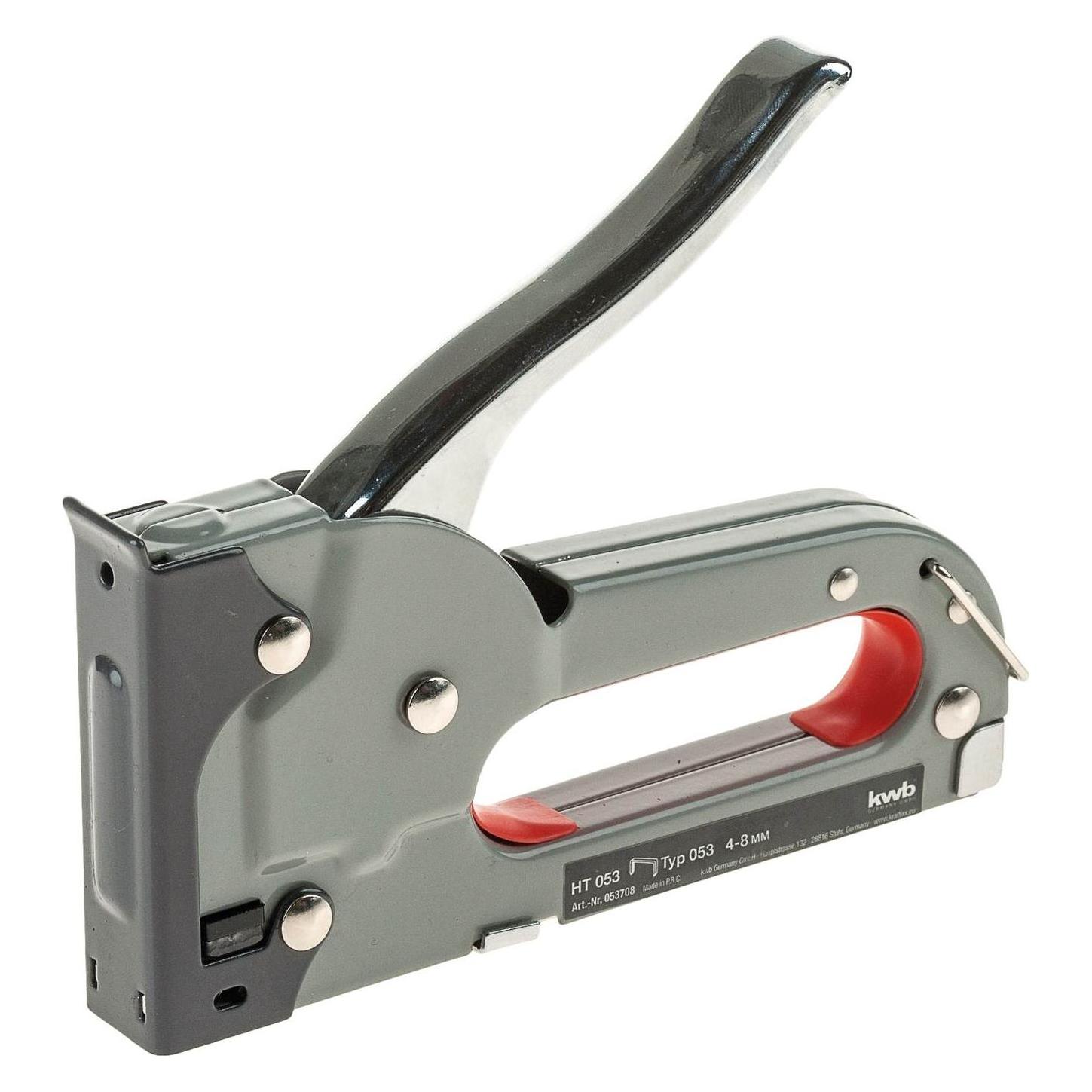 kwb 053708 Handtacker Klammerntyp Typ 53F Klammernlänge 4 - 8 mm (053708)