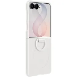 Samsung Silicone Ring Magnet Case für Galaxy Flip8 white
