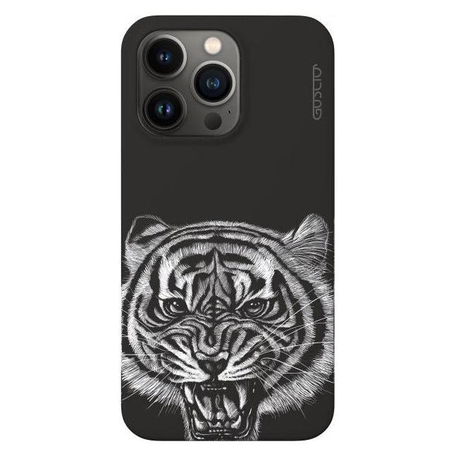 Guscio iPhone 13 Pro - Cover Black Tiger (Apple iPhone 13 Pro) (1181)