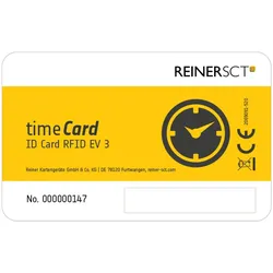 Reiner SCT timeCard RFID MIFARE DESFire EV3 Premium Chipkarten