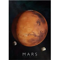Curiscope, Bilder, MINT Augmented Reality Poster Mars / Mars (59.40 x 84.10 cm)