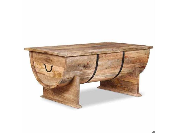 Table de salon Bois - Armoire basse Table basse Bois de manguier massif 88x50x40 cm@EU84371887