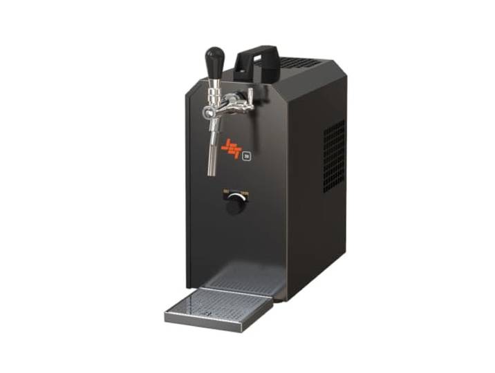 ich-zapfe Ensemble Complet Tireuse a Biere - Jet 30 Machine a Biere\, Pompe a Biere 1 Ligne\, 35 litres/h\, Professionnelle\, tête de Distribution: Type A