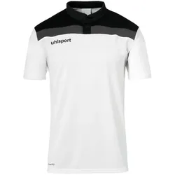 uhlsport Offense 23 Poloshirt weiss/schwarz/anthrazit 5XL