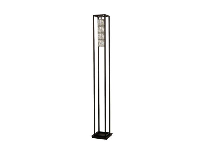 Design LED Stehlampe Elevator Schwraz, Gold Searchlight