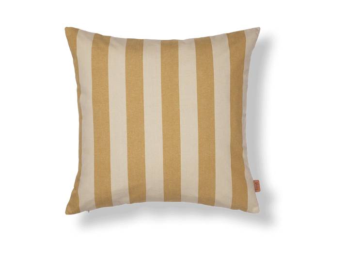 Ferm Living Taie Strand outdoor 50x50 cm Warm yellow-parchment