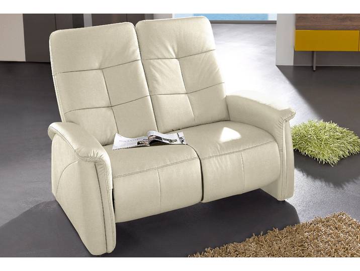 exxpo - sofa fashion Tivoli, Kinosofa, bequem und komfortabel durch die Relaxfunktion (2-sitzig), schmale Armlehnen, hohe Rückenlehne