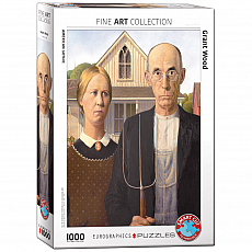 eurographics Puzzle - American Gothic von Grant Wood - 1000 Teile 301058