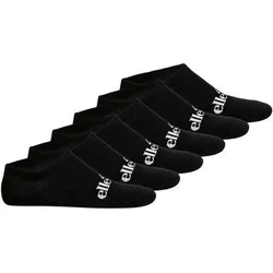 ELLESSE ellesse Unisex Sneaker Socken FRIMO, 6 Paar - No Show Socks, Sport, Logo, Größe 43-46,5 in Schwarz Schwarz