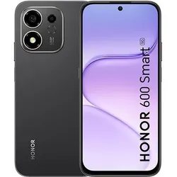 Honor 600 SMART 128 GB, 4 GB RAM, 5G, DS, SCHWARZ, OEM (128 GB, Velvet Black, 6.87", Dual SIM, 5G), Smartphone, Schwarz