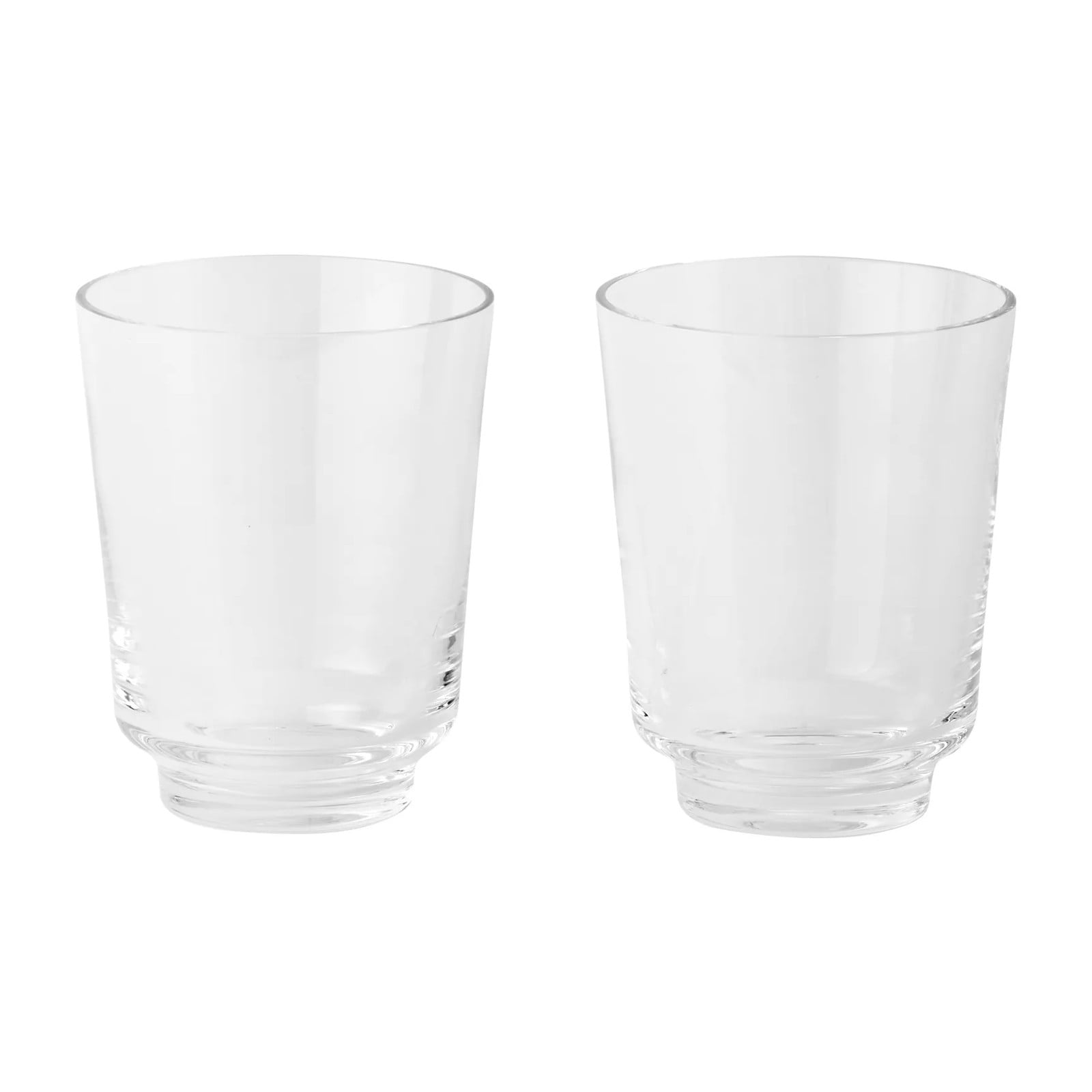 Muuto Raise waterglas 2-pack, transparant, 300 ml