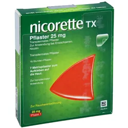 Nicorette TX Pflaster 25 mg Reimport - Reimport 7 St