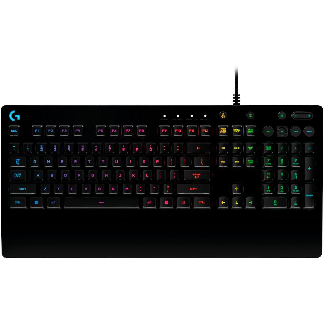 Logitech G213 Prodigy USB Deutsch schwarz (kabelgebunden)