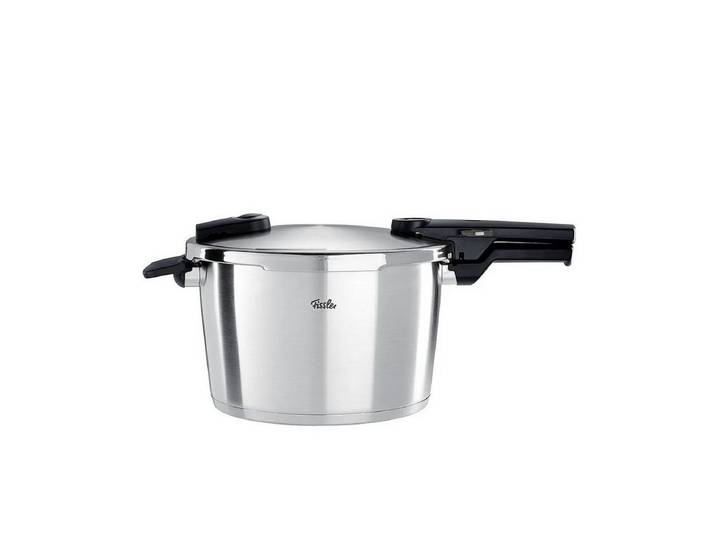Fissler Schnellkochtopf Vitaquick Premium Schnellkochtopf 8L, Ø 26cm Edelstahl-Dampfkochtopf