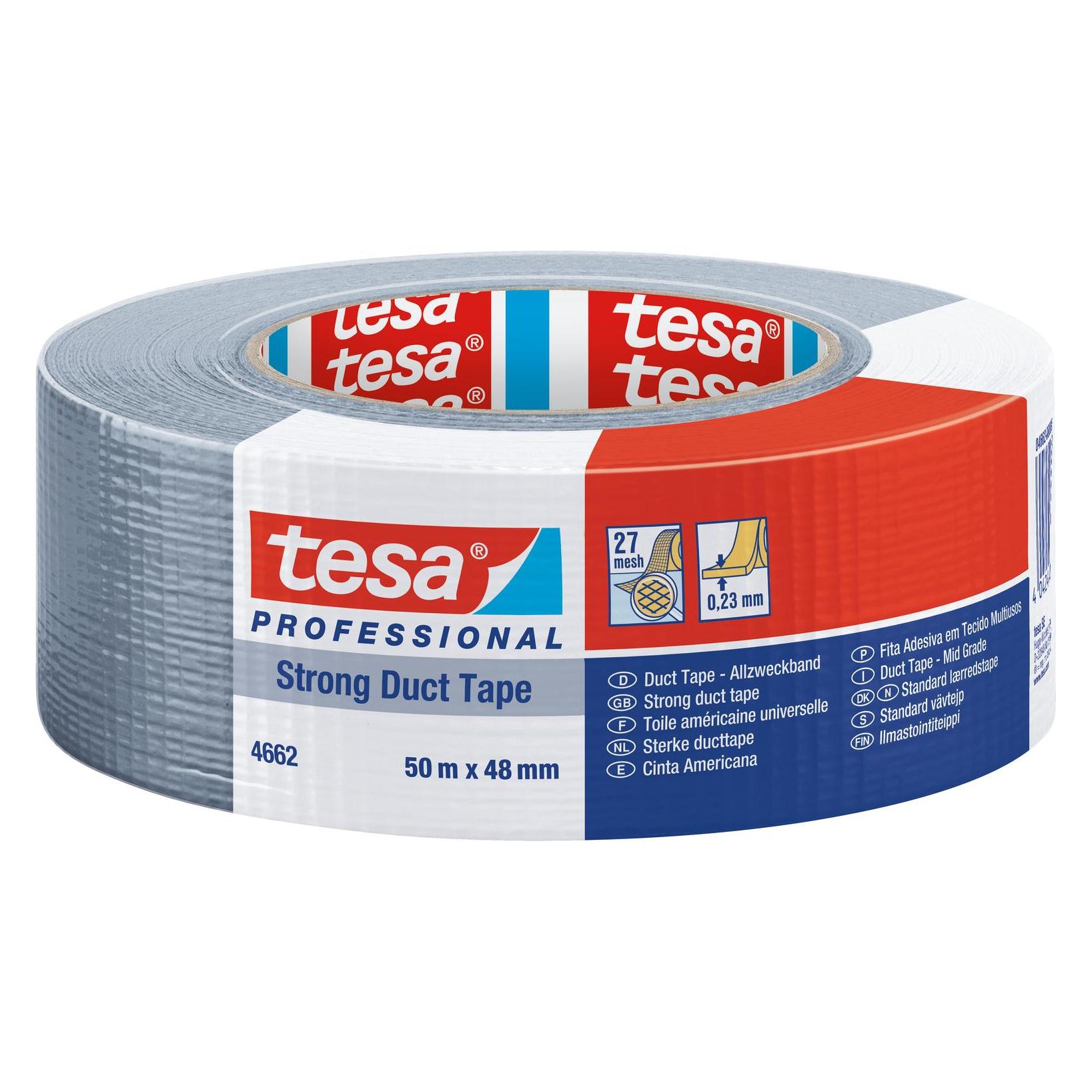 tesa Betonband silber 50m:48mm (48 mm) (04662-0086)