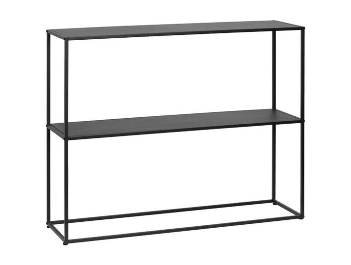 PBJ Konsolentisch, Schwarz, Metall, eckig, 100x79x29 cm, Wohnzimmer, Wohnzimmertische, Konsolentische