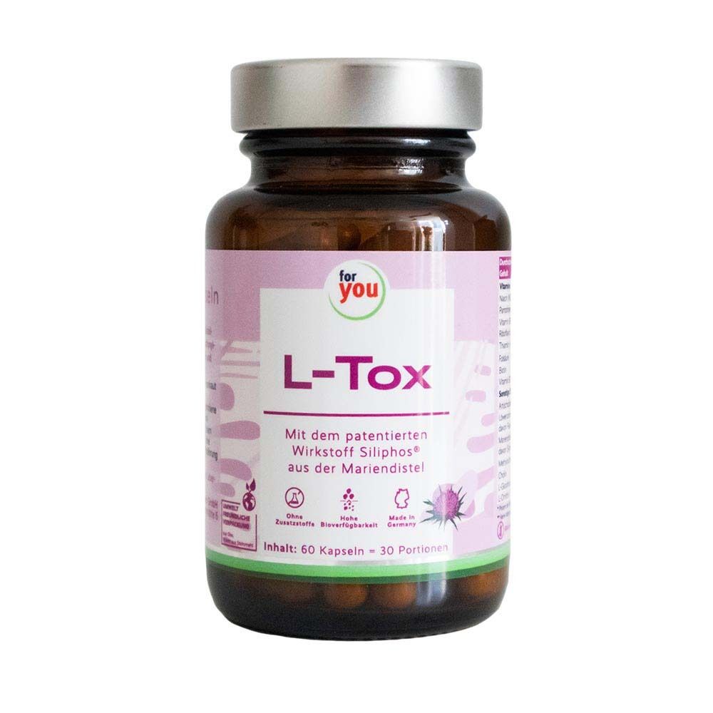 FOR YOU L-Tox Leber Detox Kapseln 60 St
