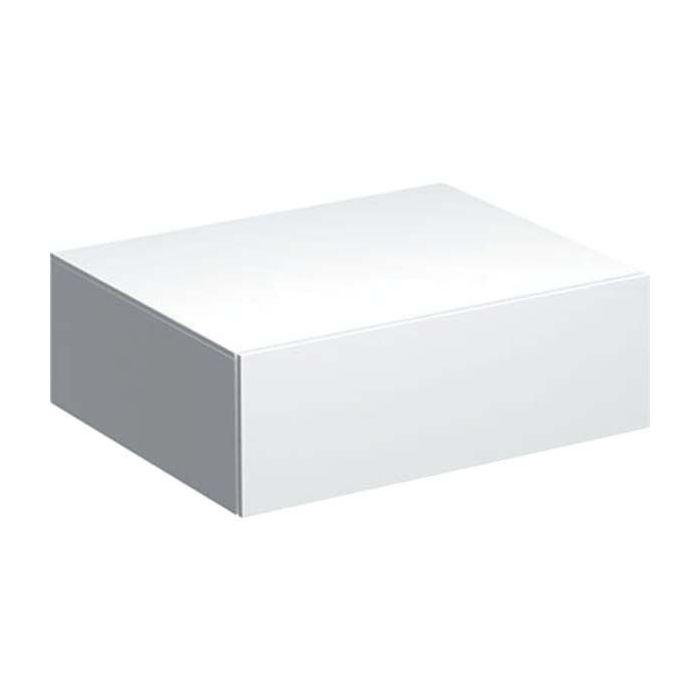 Geberit Xeno² Seitenschrank 500507011 58x20x46,2cm, mit Schublade, hochglänzend/weiß