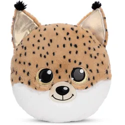 NICI Kissen GLUBSCHIS Luchs Lenzo 32x32cm