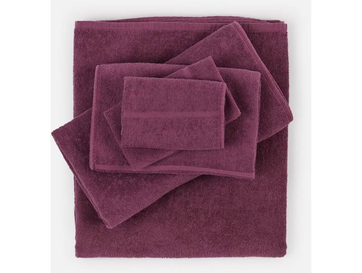 Lavie Duschtuch Tilda plum Bio Baumwolle 140 x 70 cm - Duschtuch
