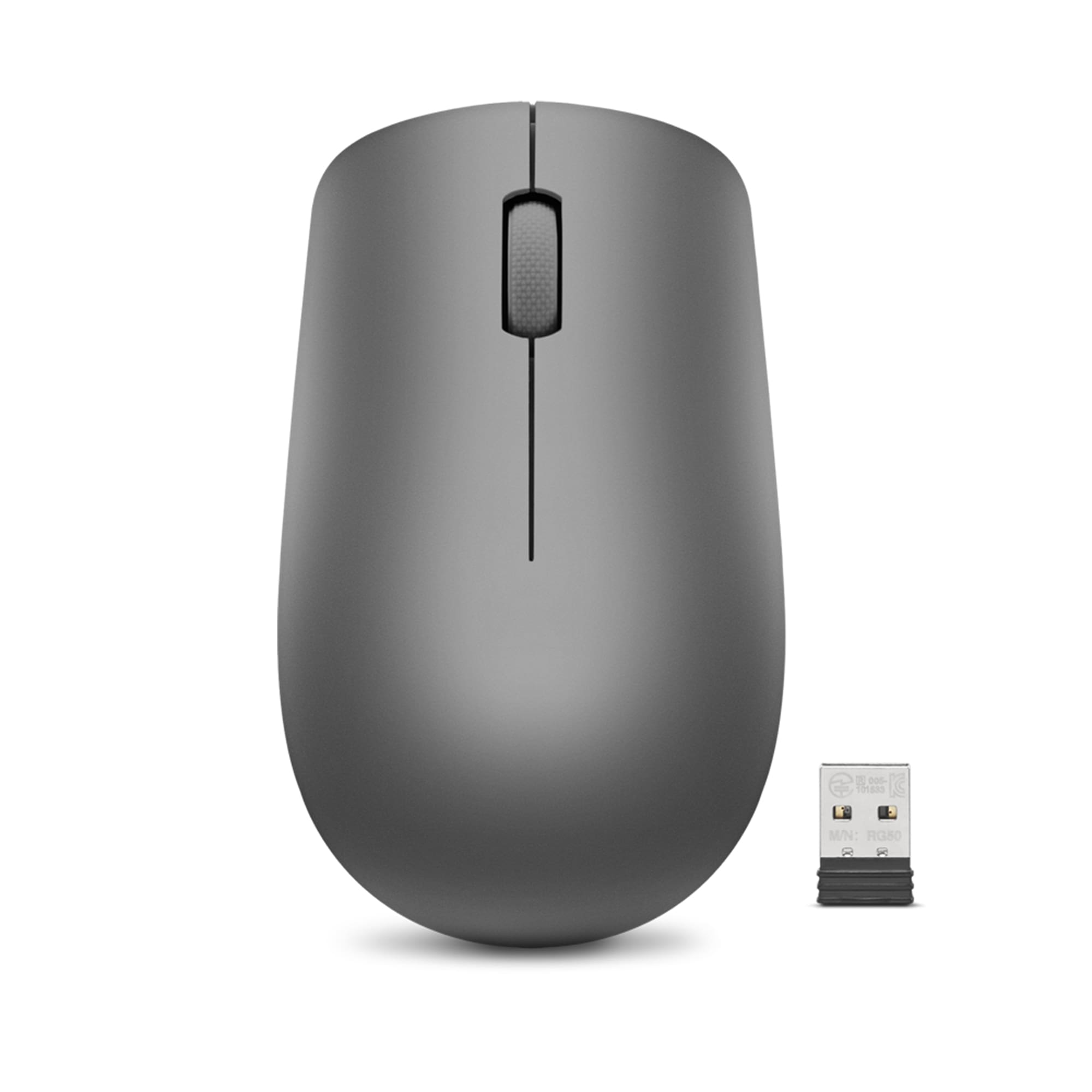 Lenovo 530 Maus Wireless Grau für Links- & Rechtshänder