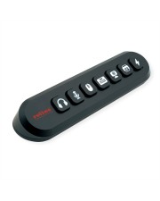 ROLINE USB3.2 Gen1 Hub 7x USB-A austauschbare Tasten (14.02.5063)