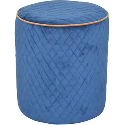 möbel direkt online Sitzpouf Anika blau