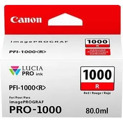 Canon Original PFI-1000R Druckerpatrone - rot (0554C001)