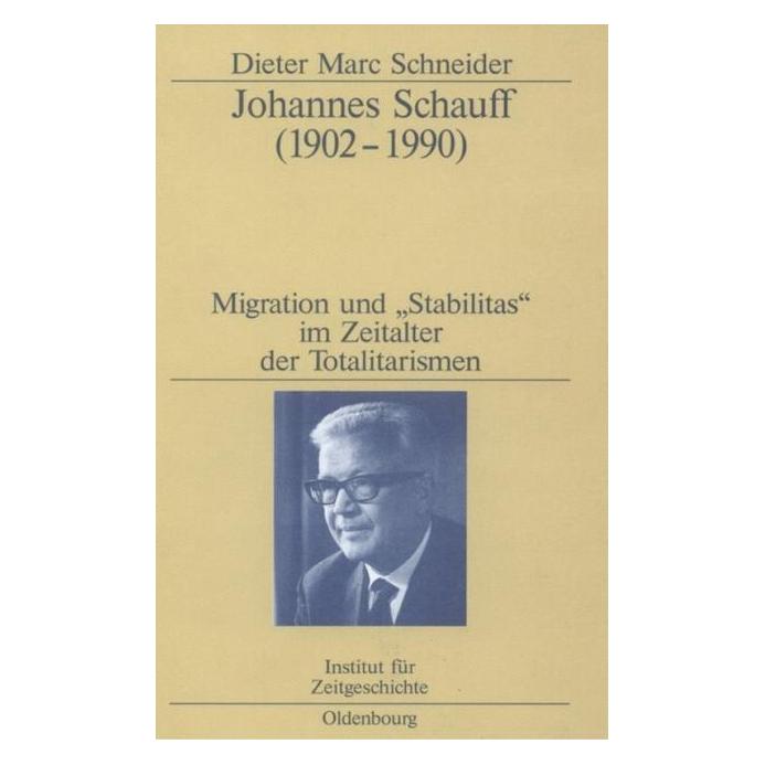 De Gruyter Johannes Schauff (1902-1990) (Deutsch, Hardcover, Dieter Marc Schneider) (8110079)