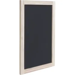 Wandtafel HWC-C18, Kreidetafel Schreibtafel Schiefertafel Dekotafel Notiztafel ~ 60x40cm