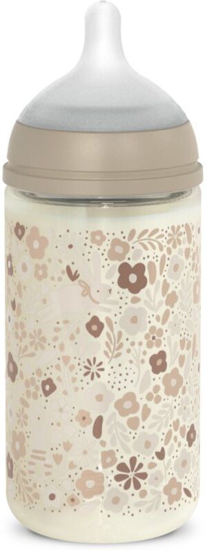Suavinex Wonderland SX PRO +3 MF gourde pour enfant Cream-Coloured Flower 240 ml