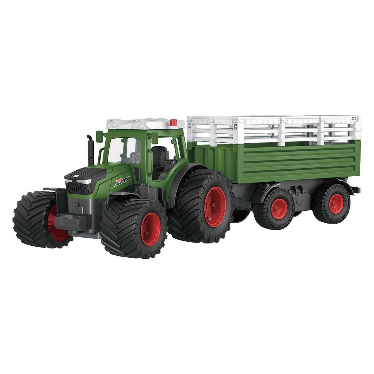 Toymax Tractor R/C w/hanger 2,4GHz, 3,7V Li-Ion, green (Z6951AW)