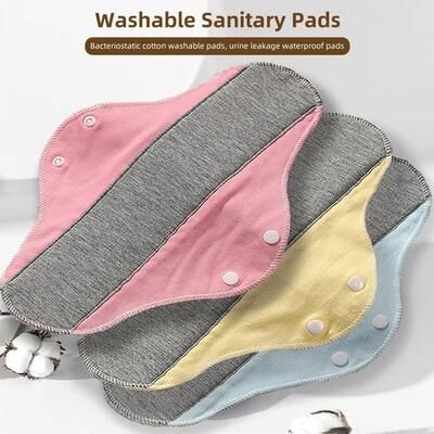 Uplifted Finds Reusable Organic Graphene Menstrual Pad With Leakproof Washable Design 10 Pcs