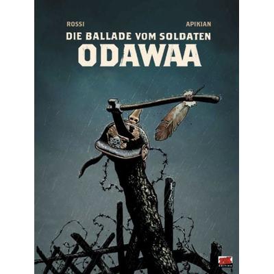 Die Ballade vom Soldaten Odawaa, Gebundene Ausgabe von Christian Rossi, Blattgold, 978-3-949987-68-7