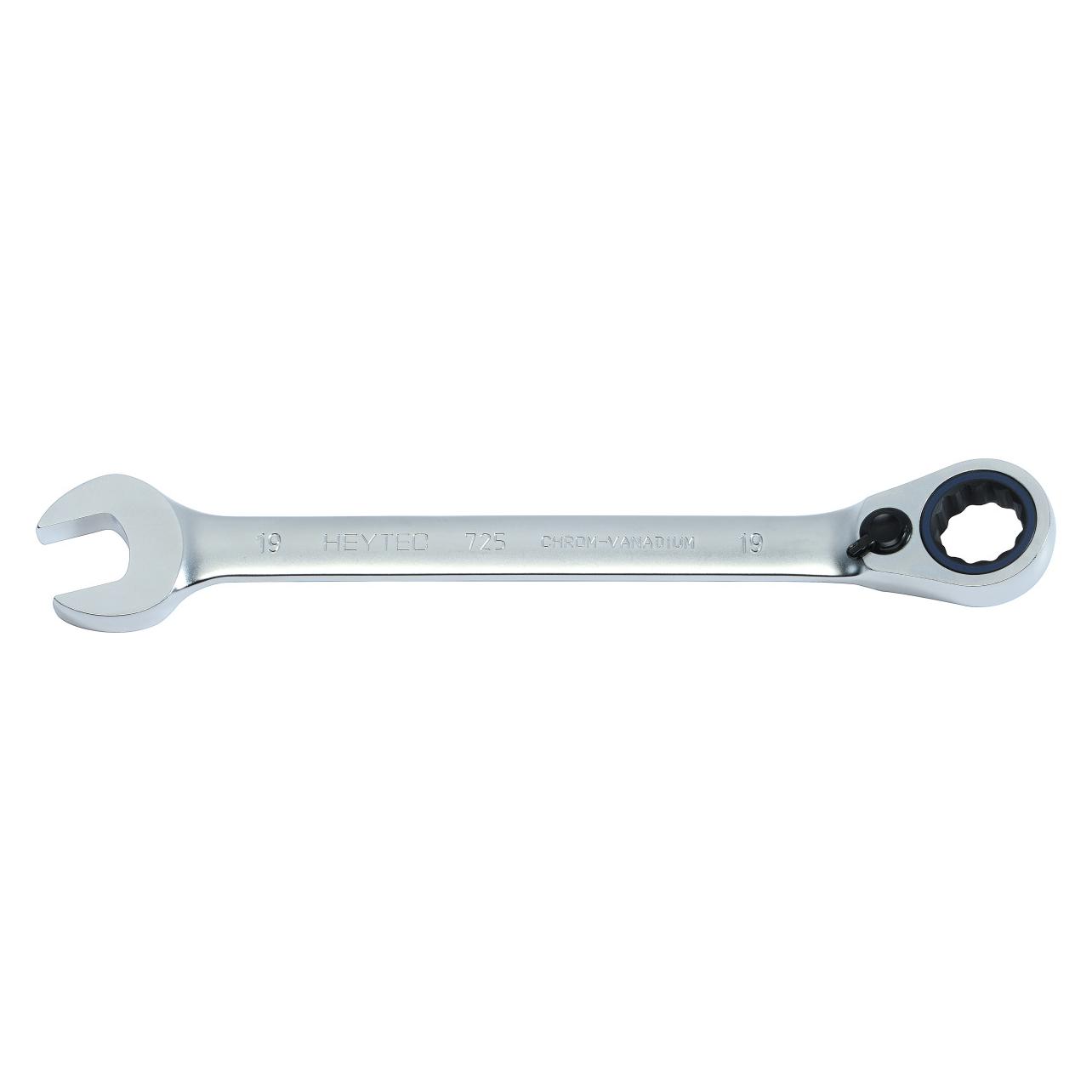 Heytec Knarren-Ringmaulschlüssel, umschaltbar 15 mm (15 mm) (50725015080)