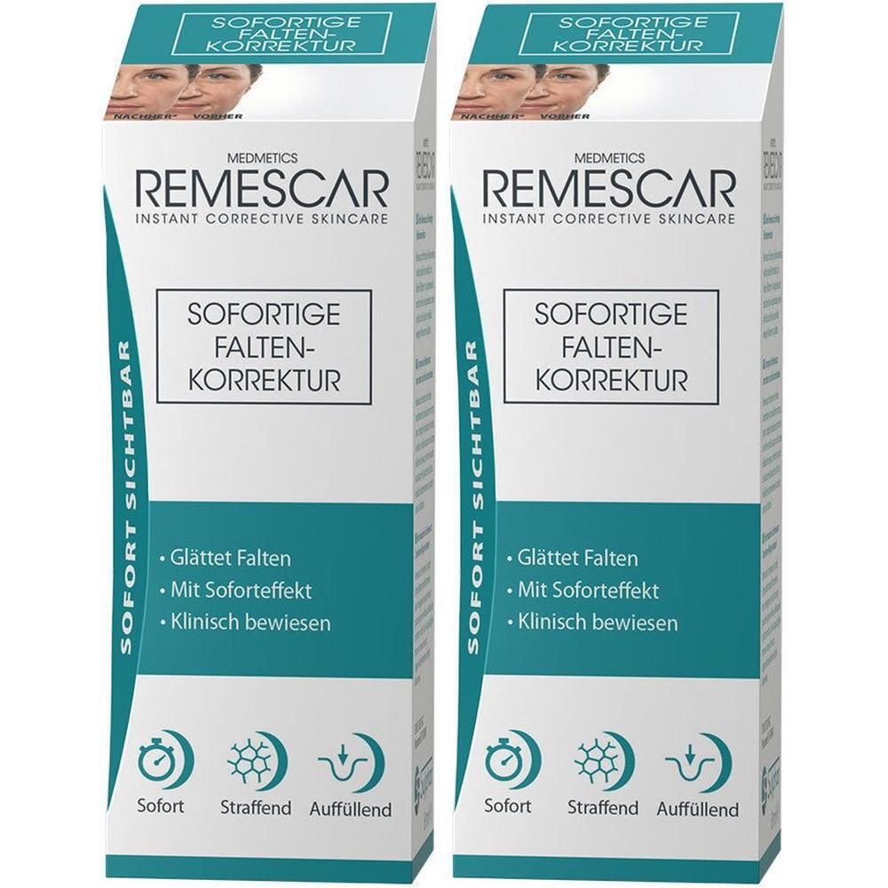 Remescar sofortige Faltenkorrektur Creme 2x 2x8 ml