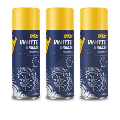 Mannol 3x 450ml White Grease Schmierfett [Hersteller-Nr. 8121]