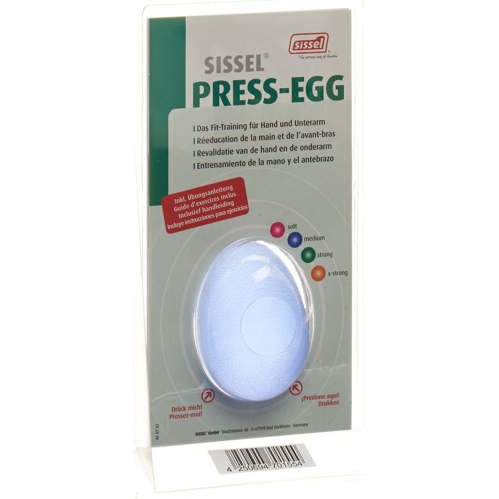 Sissel Press Egg medium blau 1 St Kissen