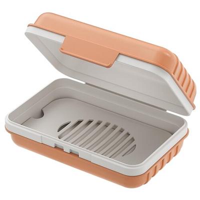 Seifenablage, 1er-Pack, für Dusche, Reise, Fitnessstudio, Camping, Wandern, tragbare Toilettenartikel, auslaufsicher