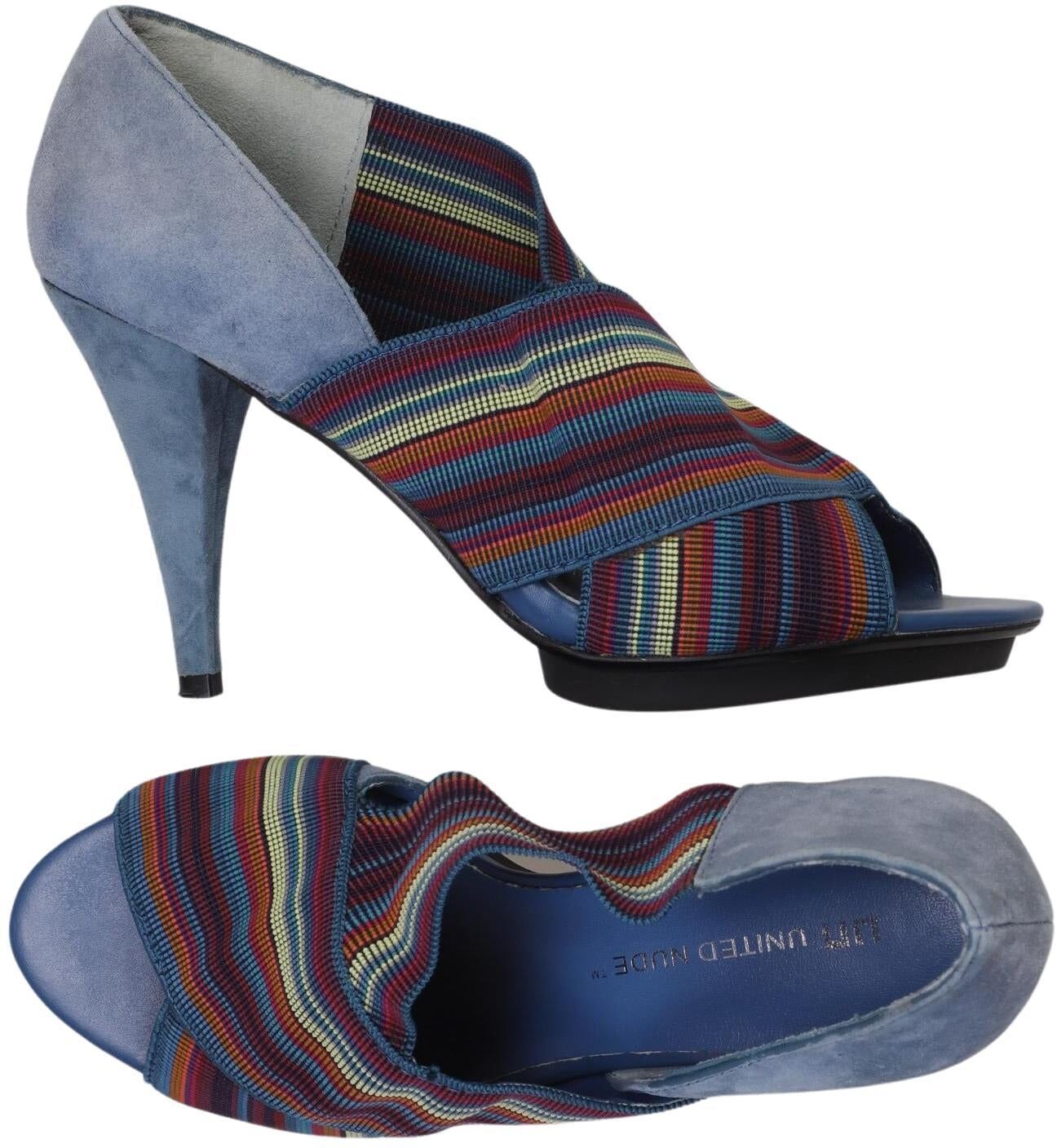 United Nude Damen Sandalen, Blau, Gr. EU 39, kein / Etikett - Second Hand