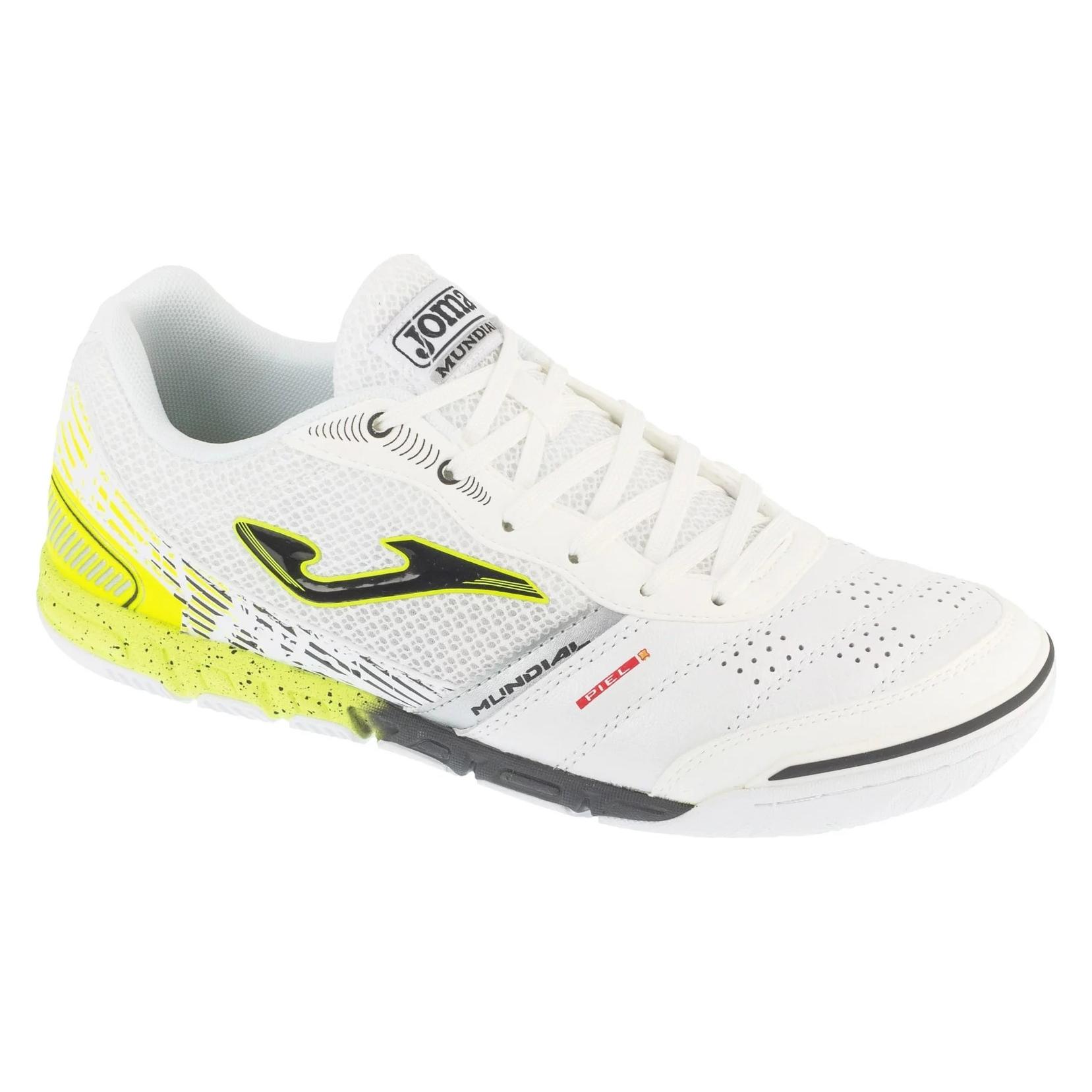 Joma Hallenfussballschuhe für Erwachsene Sport Mundial 2502 Weiss (41) (MUNW2502IN)