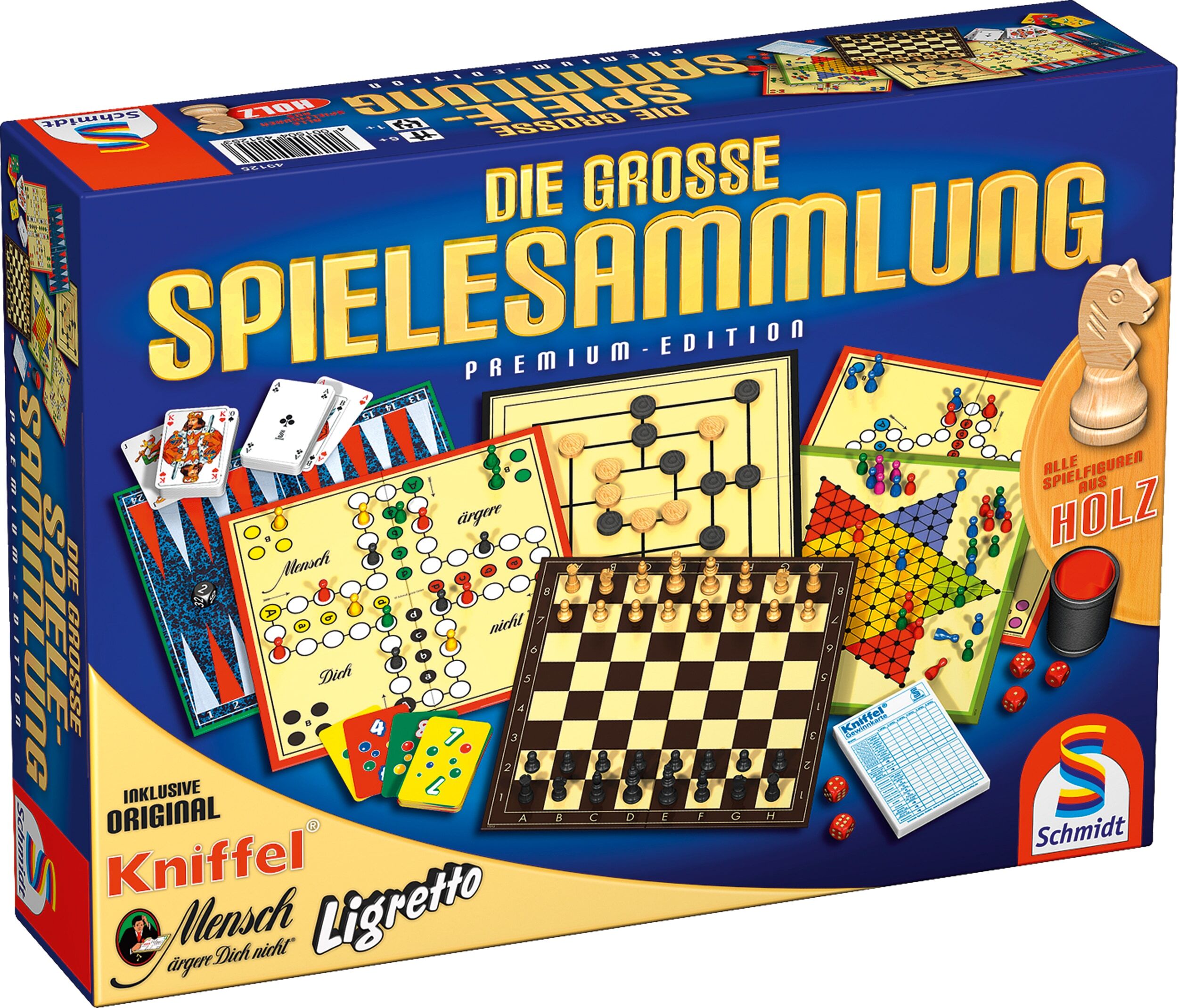Spielesammlung SCHMIDT SPIELE "Die große Spielesammlung", bunt, Spiele, Kinder, Spielesammlung
